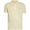Polo Gant Polo classique en piqu&eacute; Shield Jaune