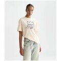 Tee-shirts sur Grenoble : T-shirt Maison Scotch Tshirt Basquiat Ecru