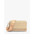 Sacs &agrave; mains sur Grenoble : Sac a main Miniprix Portefeuille et bandouli&egrave;re RAPHIA 038-008-1460 Beige