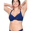 Maillots de bain Luna Splendida Haut maillot de bain embo&icirc;tant non pr&eacute;form&eacute; BLUE SENSE Bleu