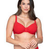 Maillots de bain Luna Splendida Haut maillot de bain embo&icirc;tant non pr&eacute;form&eacute; BLUE SENSE Rouge