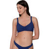 Maillots de bain Luna Splendida Haut maillot de bain bralette coques amovibles BLUE SENSE