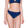 Maillots de bain Luna Splendida Bas maillot slip de bain pliss&eacute; 5cm BLUE SENSE Splendida Bleu
