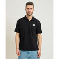 Polo Richmond X Polo homme &agrave; 3 boutons Noir