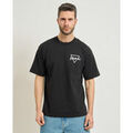 Tee-shirts sur Grenoble : T-shirt Vans T-shirt homme coupe r&eacute;guli&egrave;re Noir