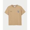 T-shirt enfant BOSS T-shirt gar&ccedil;on avec imprim&eacute; frontal Marron