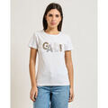 Tee-shirts sur Grenoble : T-shirt Gaudi T-shirt femme avec logo strass