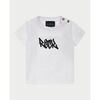T-shirt enfant John Richmond T-shirt gar&ccedil;on avec boutons logotyp&eacute;s Blanc