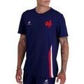 T-shirt Le Coq Sportif XV de France T-shirt de Pr&eacute;sentation Bleu Grenoble