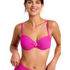 Maillots de bain Selmark Haut maillot de bain bikini embo&icirc;tant SOLSTICE Mare Rose