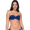 Maillots de bain Luna Splendida Haut maillot de bain bandeau pr&eacute;form&eacute; BLUE SENSE Bleu