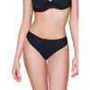 Maillots de bain Luna Splendida Bas maillot slip de bain pliss&eacute; 5cm BLUE SENSE Splendida Noir