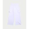 Pantalon enfant Ga&Euml;lle Paris Pantalon palazzo pour filles Blanc
