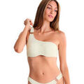 Maillots de bain sur Grenoble : Maillots de bain Lisca Haut maillot de bain pr&eacute;form&eacute; asym&eacute;trique EGYPT Blanc