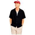 Chemises/chemisettes sur Grenoble : Chemise Jack & Jones Chemise Jack Jones Jeff Heat Resort noire manches courtes
