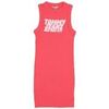 Robe courte Tommy Hilfiger Robe Tommy Hilfiger Slim Fit Rose Fuchsia