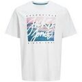 Tee-shirts sur Grenoble : T-shirt Jack & Jones T-shirt Jack Jones Colton Photoprint blanc