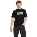 Tee-shirts sur Grenoble : T-shirt Jack & Jones T-shirt Jack Jones Lafayette Branding noir