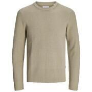 Pull Jack & Jones Pull Jack Jones Col roul&eacute; Gris Gris