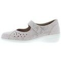 Chaussures d&eacute;contract&eacute;es femme sur Grenoble : Ballerines Solidus Hedda F Argent&eacute;
