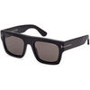 Lunettes de soleil Tom Ford FT0711-N FAUSTO Lunettes de soleil, Noir/Fum&eacute;e, 53 mm