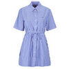 Robe courte Tommy Jeans TJW MINI STRIPE SHIRT DRESS