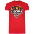 Tee-shirts sur Grenoble : T-shirt Ed Hardy Tiger Mouth Graphic T-Shirt Red