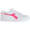 Baskets basses enfant Diadora Playground Gs Girl 101.175781 01 C2322 White/Hot Pink
