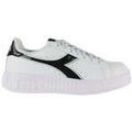 Baskets basses Diadora Step P 101.178335 01 C1145 White/Black/Silver Grenoble
