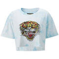 Tee-shirts sur Grenoble : T-shirt Ed Hardy Los Tigre Grop Top Turquesa