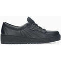 Randonn&eacute;e sur Grenoble : Chaussures Mephisto Baskets en cuir LADY.P5140713 Noir