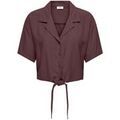 Chemises sur Grenoble : Chemise Jacqueline De Yong Jdycaya Linen S/S Knot Shirt Wvn Dia 15369092
