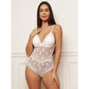 Maillots de corps La Modeuse Bodys pour femme - Blanc - Blanc