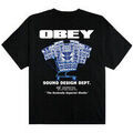 Tee-shirts sur Grenoble : T-shirt Obey sound design dept.