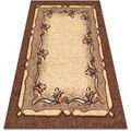 D&eacute;coration sur Grenoble : Tapis Rugsx BCF Tapis Morad KRZY? fleurs - marron 60x110 cm Marron 60x110 cm. . Maison & D&eacute;co > Tapis.