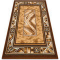 Tapis Rugsx BCF Tapis Morad OPAL cadre, classique - 60x110 cm Dor&eacute; 60x110 cm. . Maison & D&eacute;co > Tapis. Grenoble