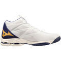 Randonn&eacute;e sur Grenoble : Chaussures Mizuno Wave Lightning Z7Mid Blanc