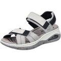 Randonn&eacute;e sur Grenoble : Chaussures Rieker - Gris