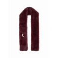 Echarpe Liu Jo &Eacute;tole avec broche Marron