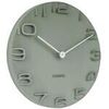 Horloges Karlsson Horloge murale On the Edge verte