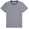 T-shirt Polo Ralph Lauren Custom Slim Fit Striped T-Shirt - Navy/White