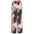 Pantalons sur Grenoble : Pantalon Vila Lulu Kai Wide Trousers - Holly Berry/Multicolor