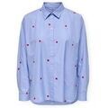 Chemises sur Grenoble : Chemise Only Noos New Lina Grace Shirt - Moonlight Blue/Stripe