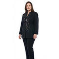 Veste Sergio Di Fiori Veste Taille 44 / XXL Noir Grenoble