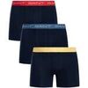 Boxers Gant Pack de 3 boxers Bleu