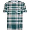 T-shirt Lyle & Scott Maillot de football &agrave; carreaux Vert