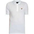 Polo Lyle & Scott Polo &agrave; pointe Blanc