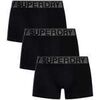 Boxers Superdry Pack de 3 troncs Noir