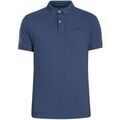 Polo Superdry Polo classique en piqu&eacute; Bleu Grenoble