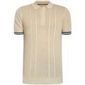 Polos sur Grenoble : Polo Superdry Polo &agrave; texture tricot&eacute;e Beige